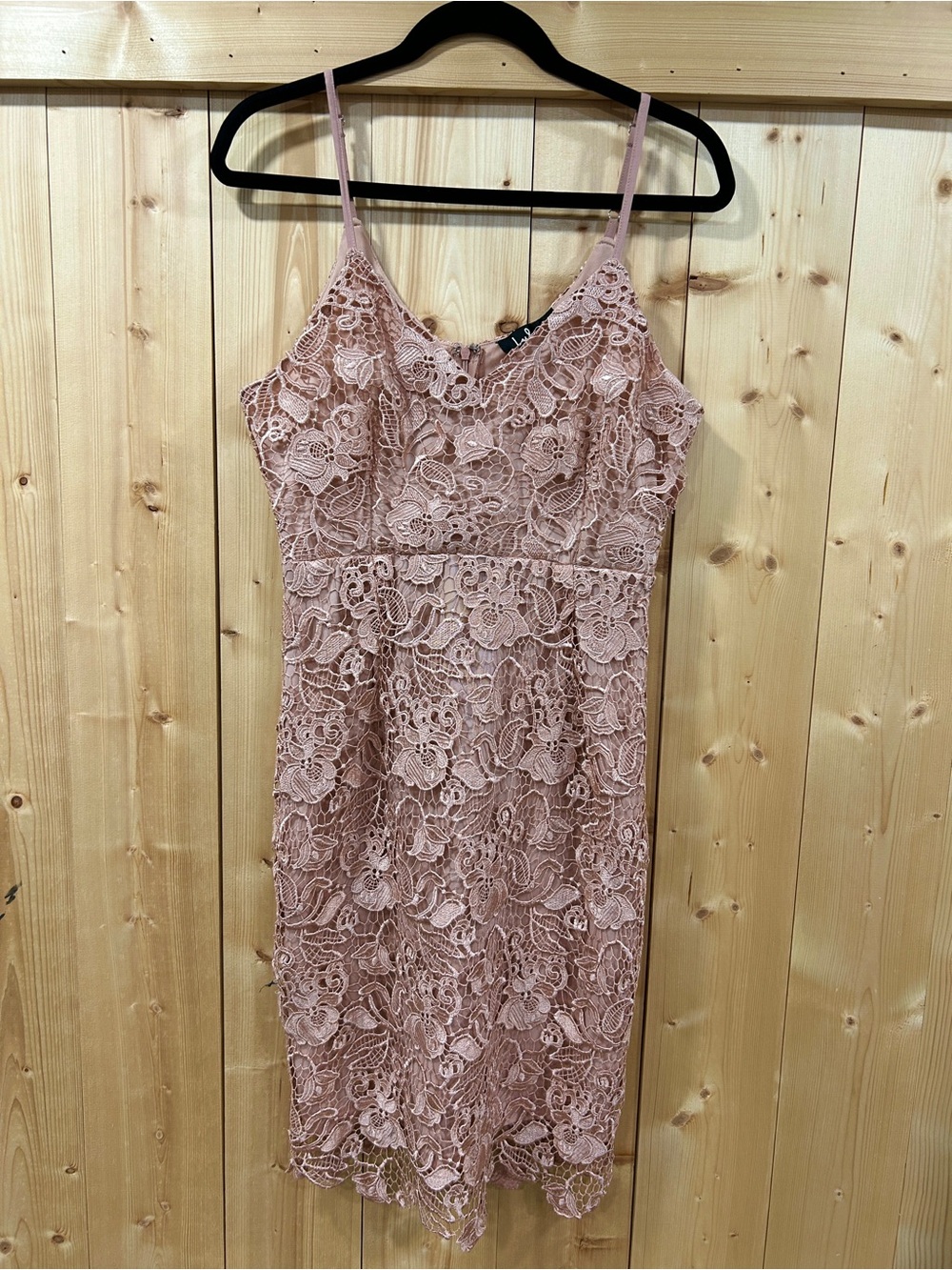 Lulus Back to You Lace Bodycon Dress, Large Homecoming Dance Wedding Soft Girl